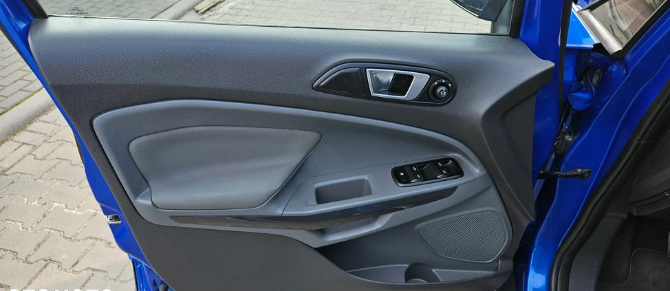 Ford EcoSport cena 37903 przebieg: 142347, rok produkcji 2014 z Zawiercie małe 631